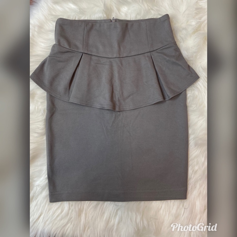 Cotton On Peplum Skirt